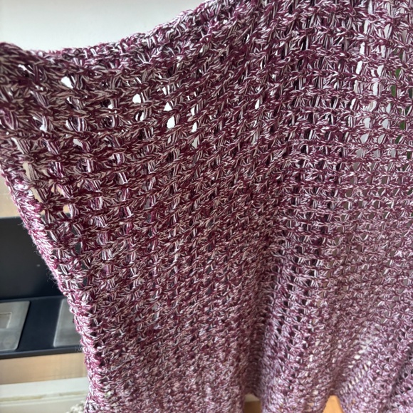 Umgee Loose Weave Open Ruana Poncho - Picture 3 of 4